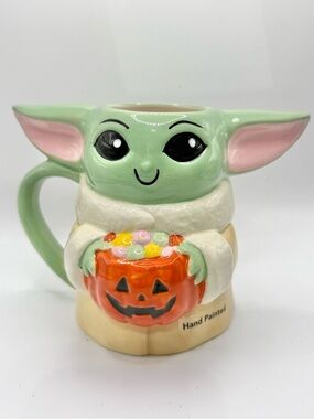 Celebrate Together™ Halloween Star Wars The Mandalorian Grogu Trick or Treat Mug